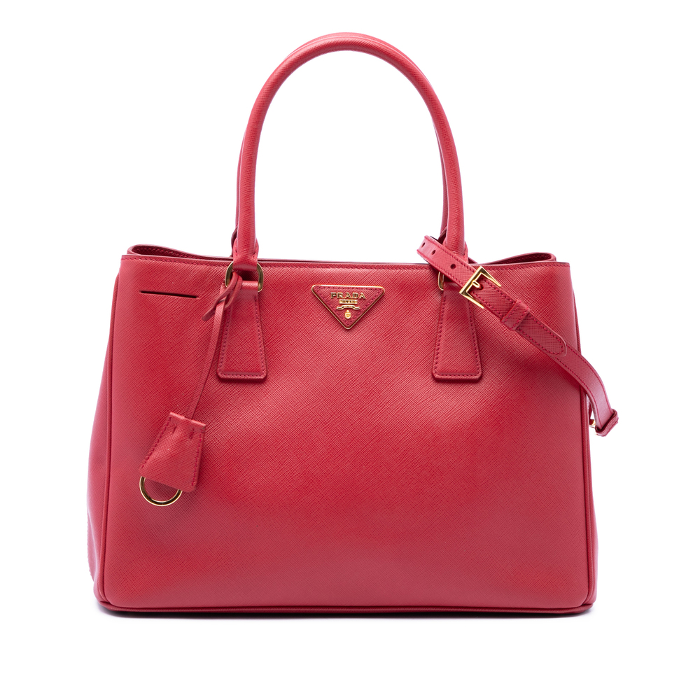 Pre-Loved Prada Medium Saffiano Lux Galleria Satchel